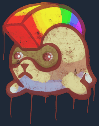 Grafíti selado | Hamster Hawk