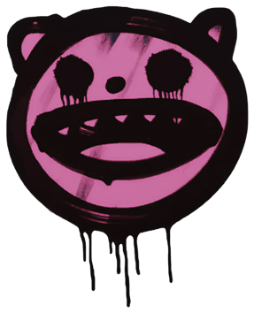 Grafite Lacrado | Gato Feliz (Rosa princesa)