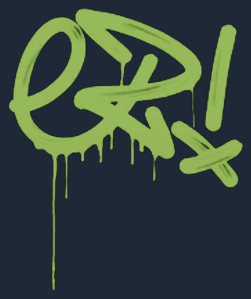 Zalakowane graffiti | Little EZ (pustynny bursztyn)