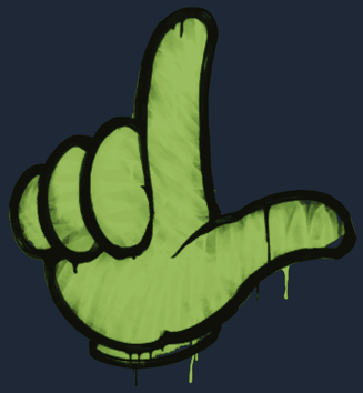 กราฟฟิตี้แบบปิดผนึก | Loser (น้ำตาลฝุ่น)