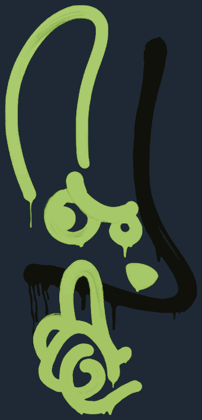 Zalakowane graffiti | Recoil M4A1-S (zieleń dżungli)