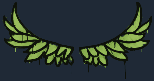 Zalakowane graffiti | Take Flight (pustynny brąz)