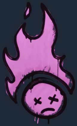 กราฟฟิตี้แบบปิดผนึก | Toasted (เหลืองลวดลาย)