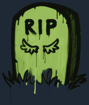 กราฟฟิตี้แบบปิดผนึก | Tombstone (เขียวสู้รบ)