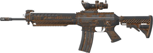 SG 553 | Safari Print (Battle-Scarred)