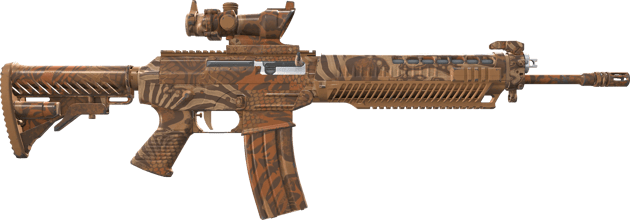 Preview image 2 of SG 553 | Safari Print (Minimal Wear)