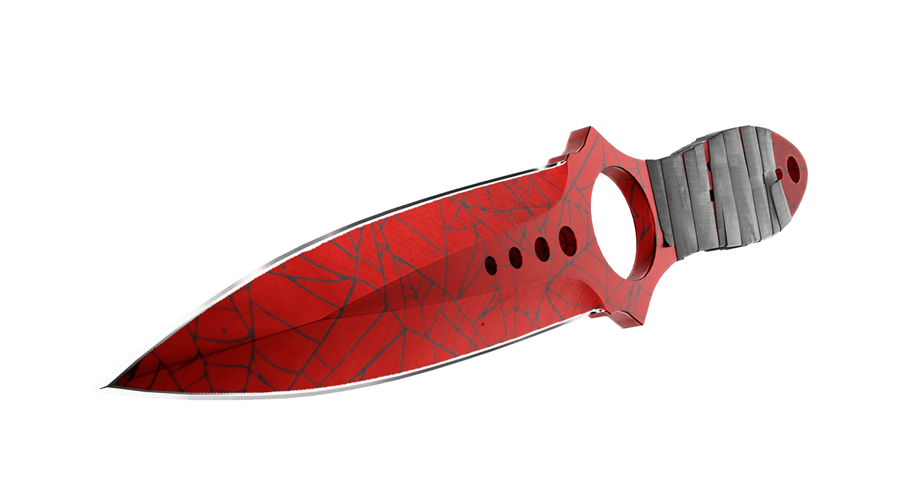 Preview image 2 of ★ 스켈레톤 칼 | 붉은 거미줄 (막 출고된)