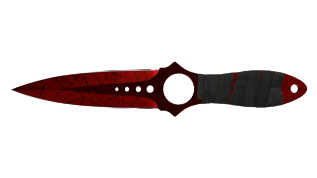 ★ Skeleton ナイフ | Crimson Web (未使用)