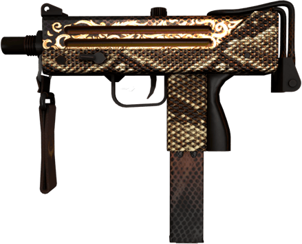 MAC-10 | 狂蟒之灾 (略有磨损)