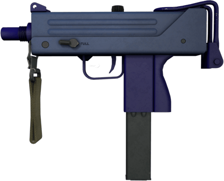 Souvenir MAC-10 | Indygo (lekkie zużycie)