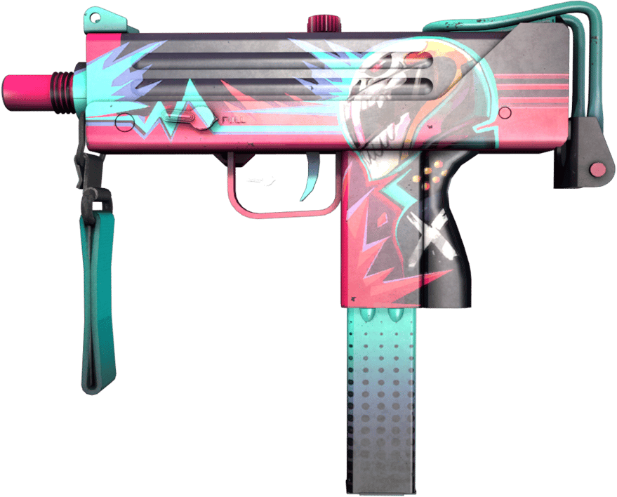 Preview image 1 of MAC-10 | 霓虹骑士 (久经沙场)