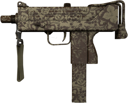 Souvenir MAC-10 | Sienna Damask (Minimal Wear)