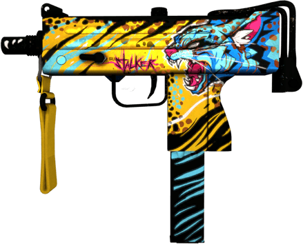 StatTrak™ MAC-10 | Stalker (Abgenutzt)