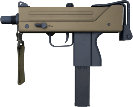 MAC-10 | 狂哮飓风 (略有磨损)