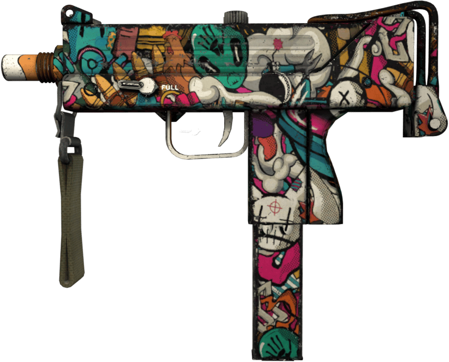 Preview image 1 of StatTrak™ MAC-10 | 토이 박스 (꽤 닳은)