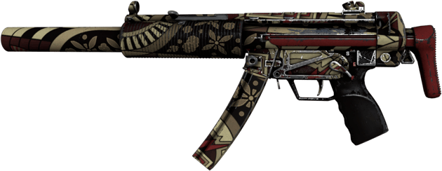 MP5-SD | Jesienny szal (po ciężkich walkach)