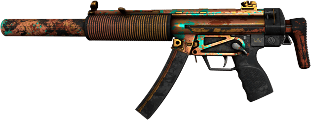 MP5-SD | 幻化绿洲 (战痕累累)