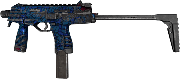 MP9 | 스테인드 글래스 (꽤 닳은)