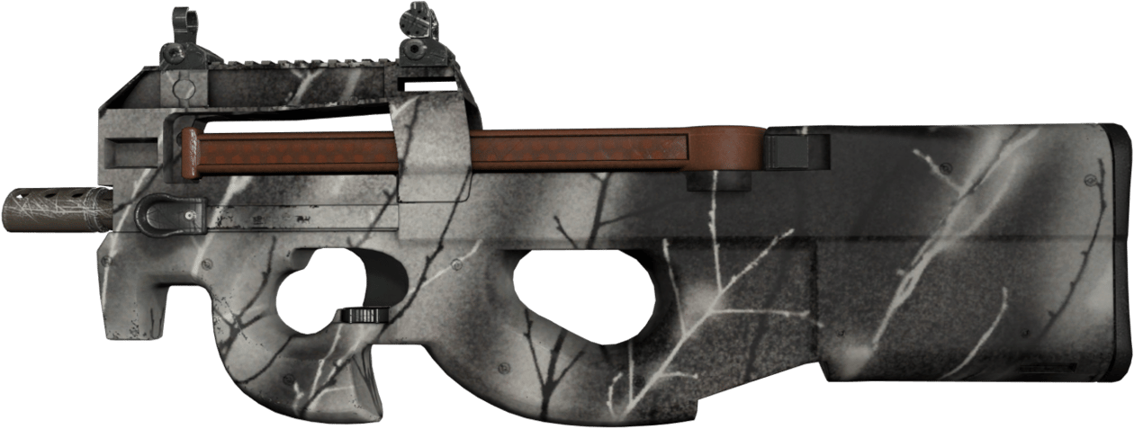 Preview image 1 of P90 | Madeira Cinzenta (Factory new)