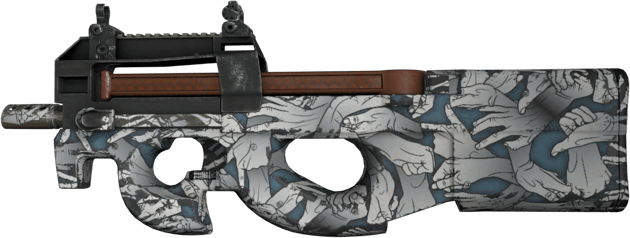 StatTrak™ P90 | Death Grip (Well-Worn)