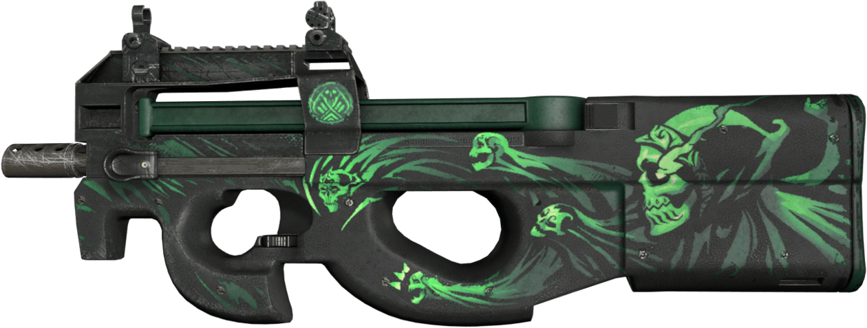 Preview image 2 of StatTrak™ P90 | Grimmig (Kampfspuren)