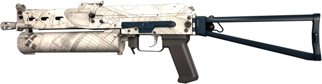 Souvenir PP-Bizon | Pohjapiirros (Suoraan tehtaalta)