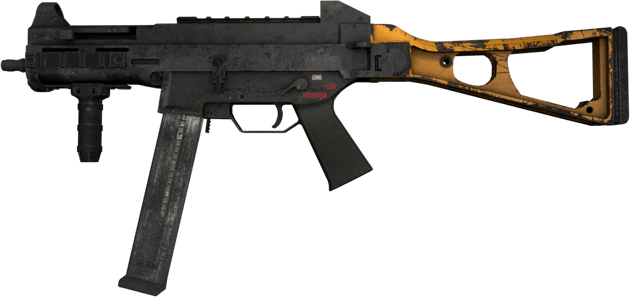 UMP-45 | Caramelo (Battle-scarred)