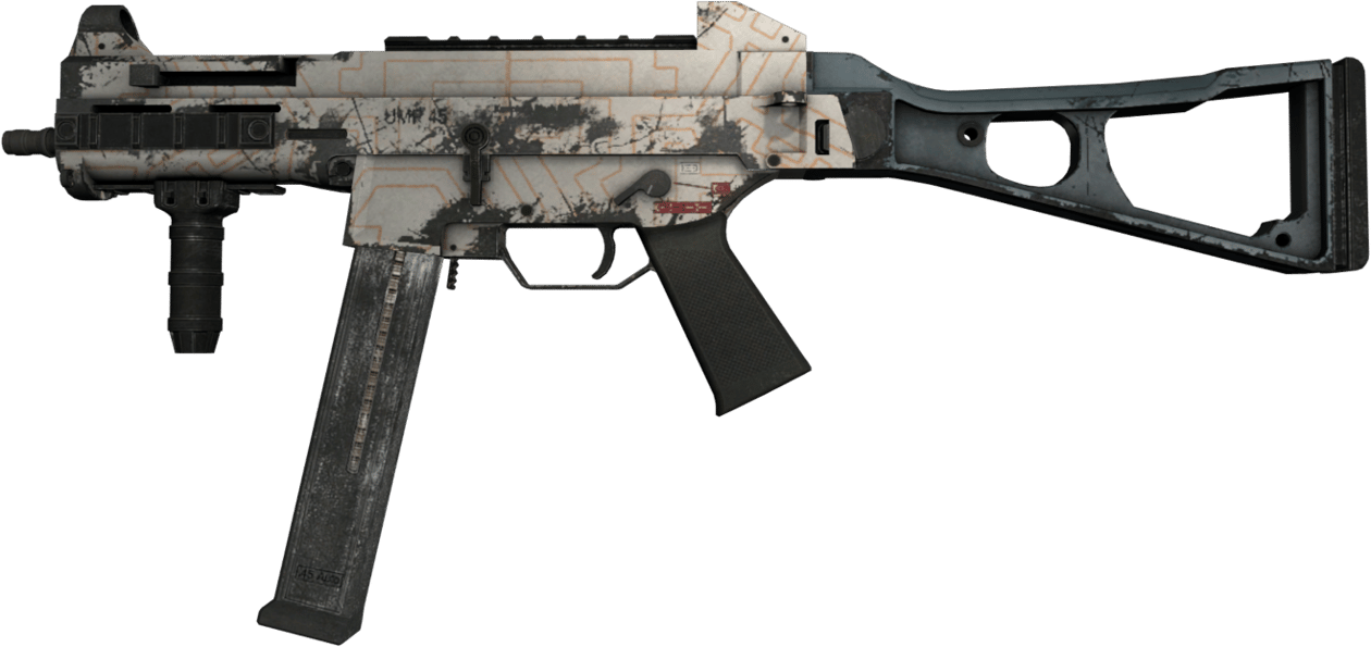 Preview image 2 of StatTrak™ UMP-45 | 미궁 (꽤 닳은)