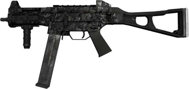 UMP-45 | 合金绽放 (破损不堪)