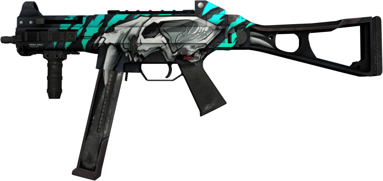 Preview image 2 of StatTrak™ UMP-45 | Sabre Primitivo (Well-worn)