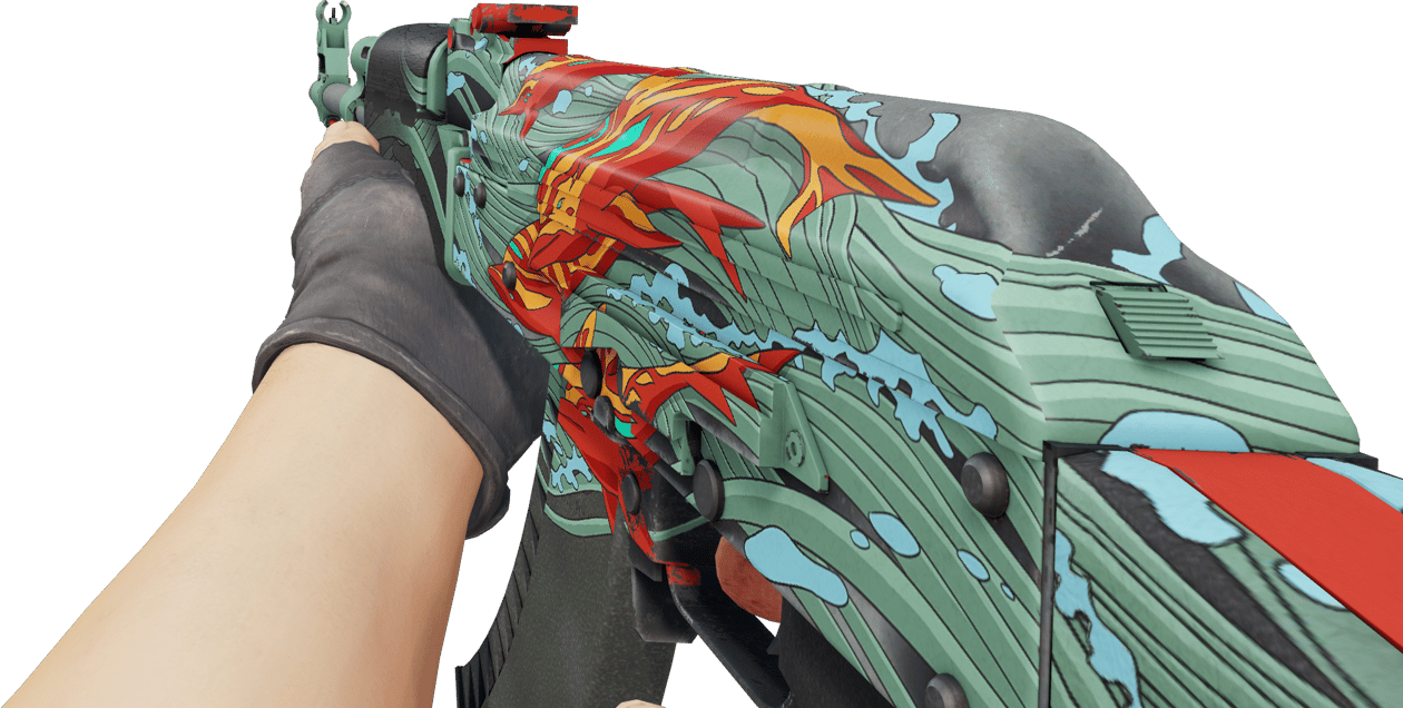 Preview image 3 of AK-47 | Aquamarine Revenge (新品同様)