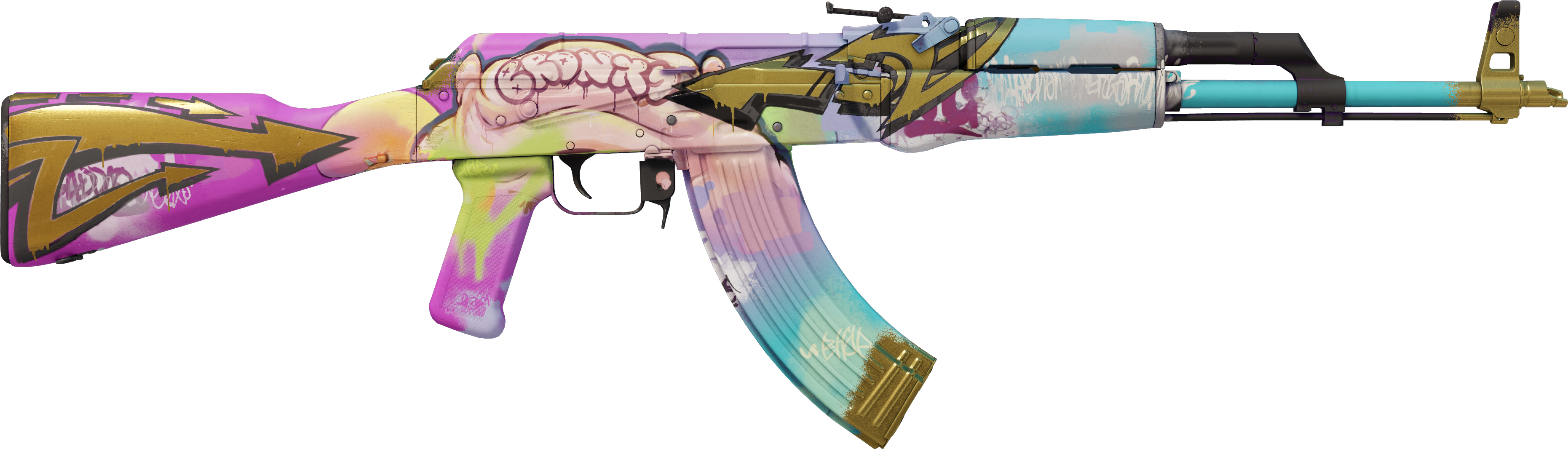 Preview image 2 of AK-47 | B the Monster (Factory New)