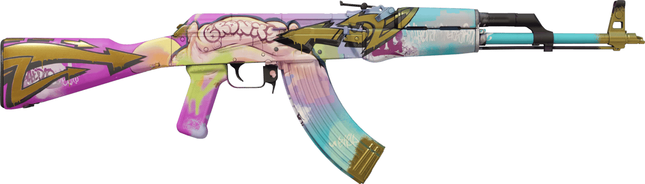 Preview image 2 of AK-47 | Tres monstruos (Recién fabricado)