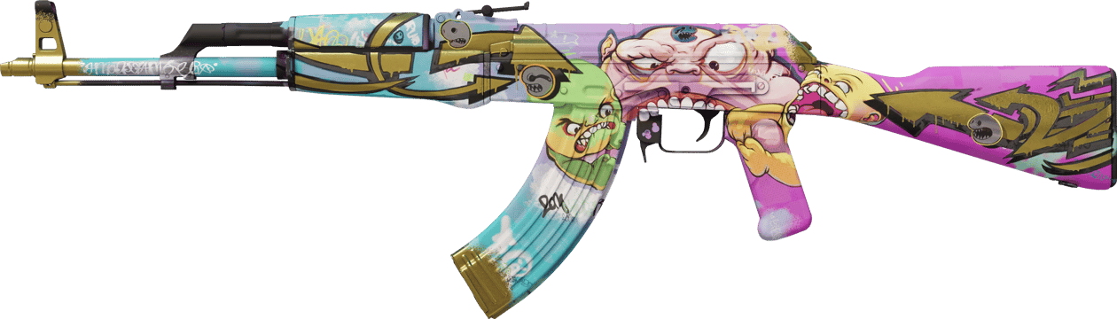 Preview image 1 of AK-47 | Tres monstruos (Recién fabricado)