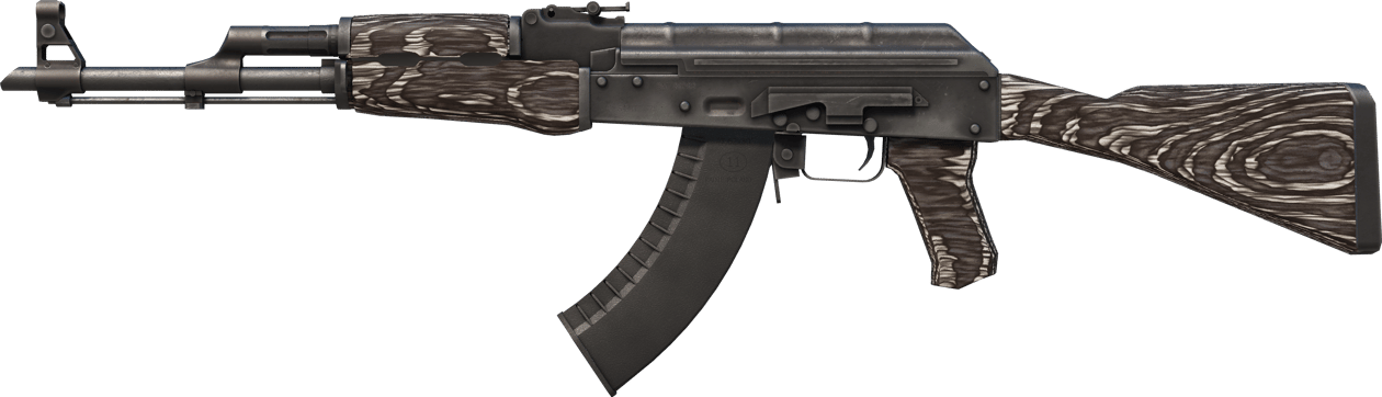 Preview image 1 of AK-47 | Black Laminate (Consumato)