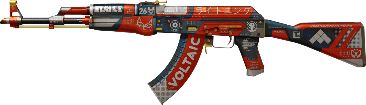 Preview image 1 of AK-47 | Bloodsport (Field-Tested)