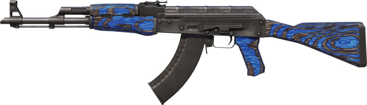 Preview image 1 of AK-47 | Blue Laminate (ผ่านการทดสอบภาคสนาม)