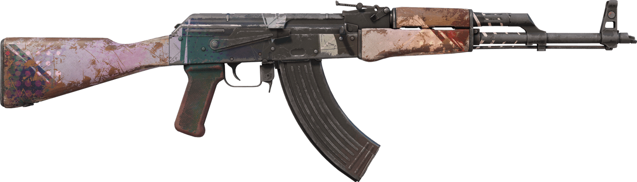 Preview image 2 of AK-47 | Crossfade (Segnato dalle battaglie)