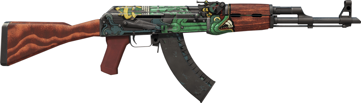 Preview image 2 of AK-47 | Feuerschlange (Kampfspuren)