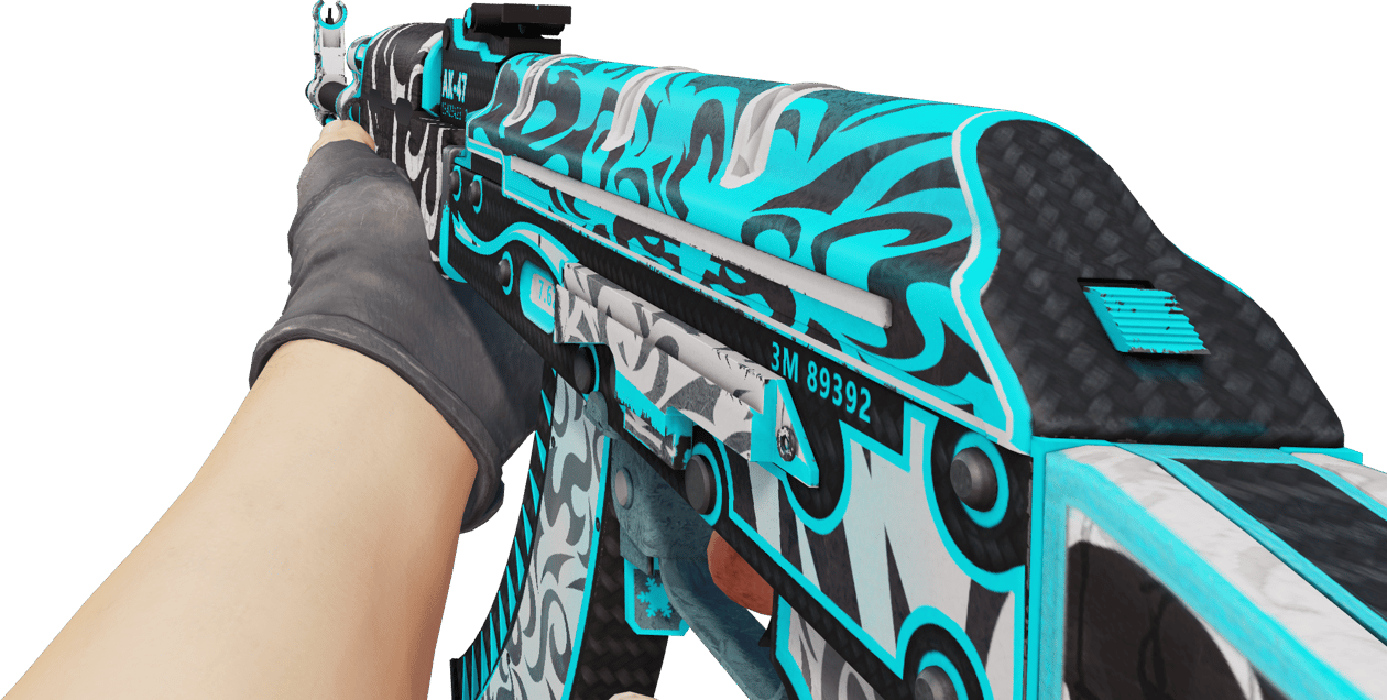 Preview image 3 of AK-47 | Nebelige Vorderseite (Minimale Gebrauchsspuren)