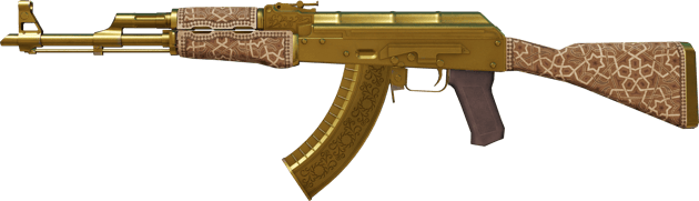 AK-47 | Złota arabeska (mocne zużycie)