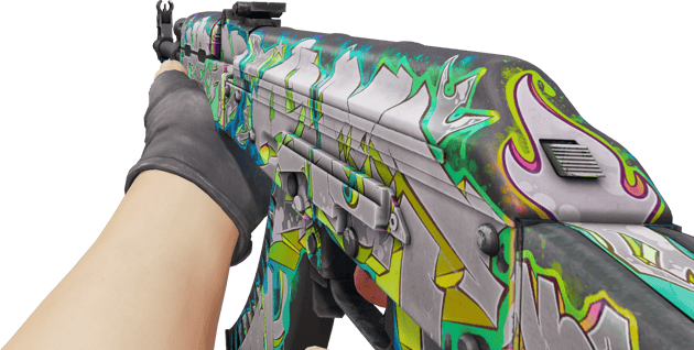 Preview image 3 of AK-47 | Head Shot (Très peu usée)