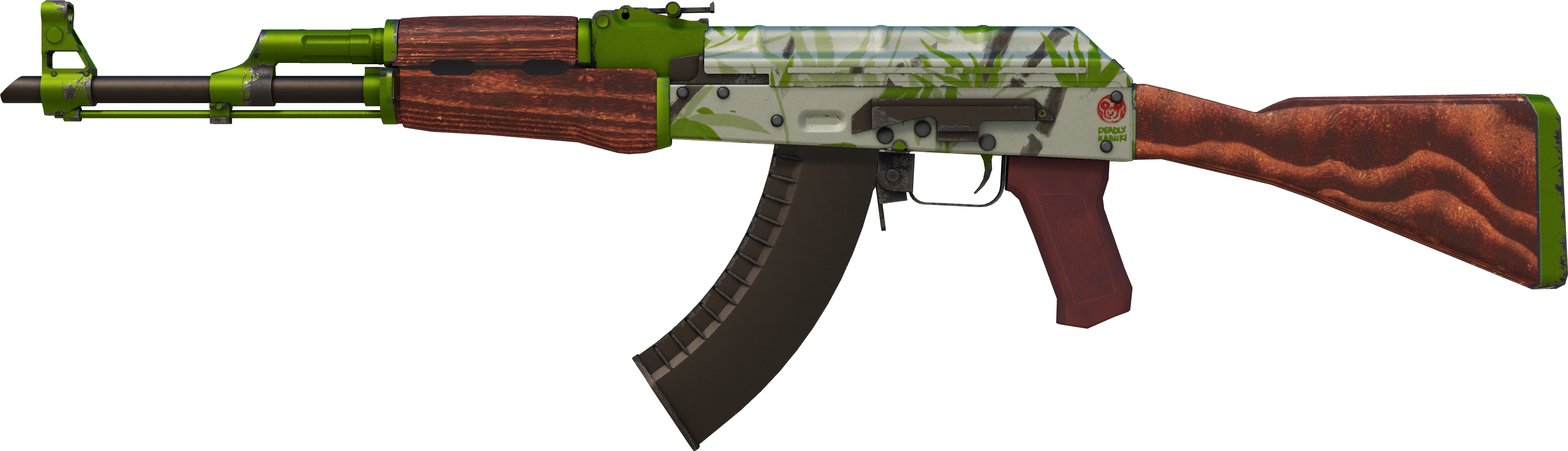 AK-47 | 水栽竹(略有磨损) - Skins Wiki