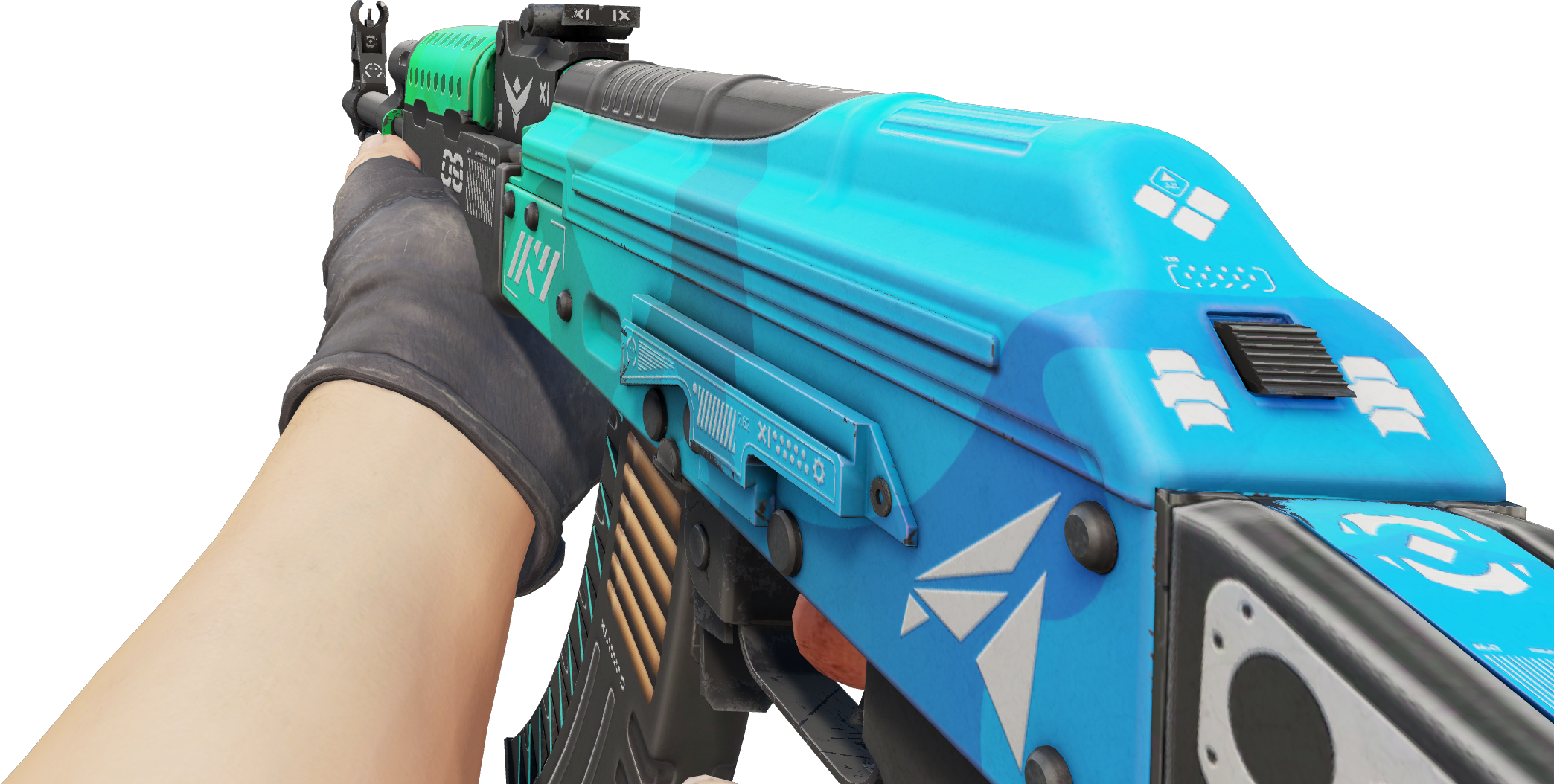 Preview image 4 of AK-47 | 極度寒冰 (輕微磨損)