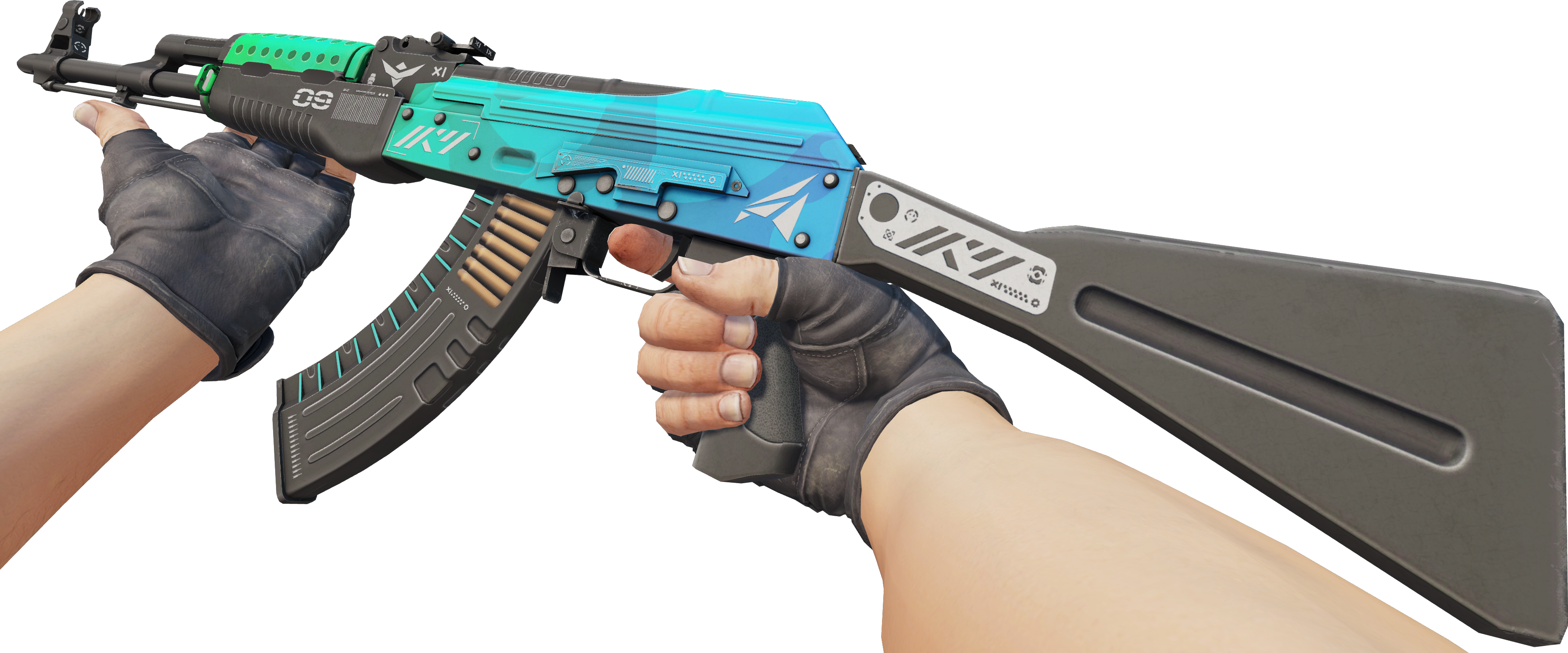 Preview image 3 of AK-47 | 極度寒冰 (輕微磨損)