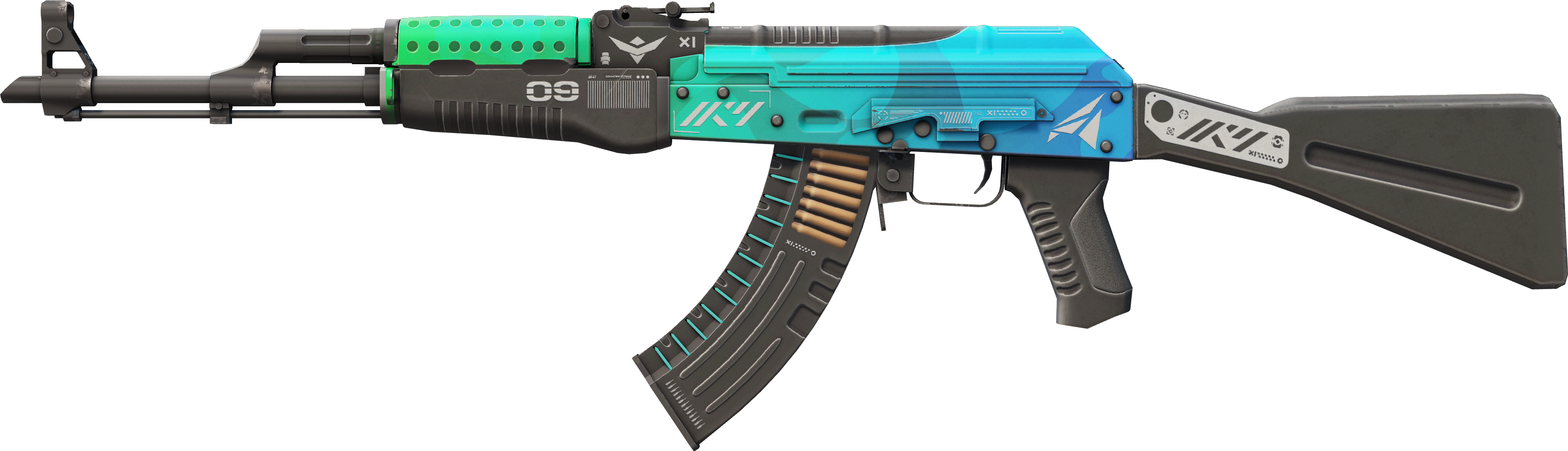 Preview image 1 of AK-47 | 極度寒冰 (輕微磨損)