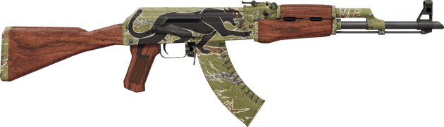 Preview image 2 of AK-47 | Jaguar (Minimal Wear)