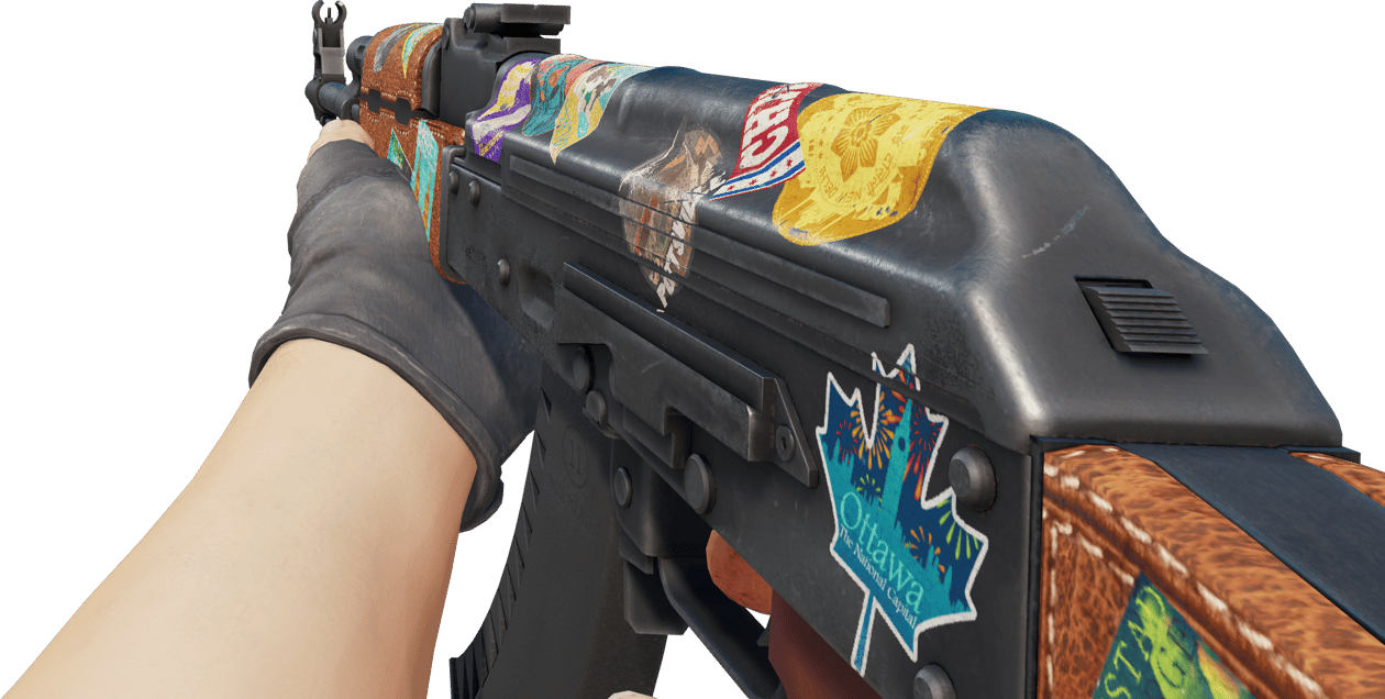 Preview image 3 of AK-47 | Maailmanmatkaaja (Reissussa rähjääntynyt)