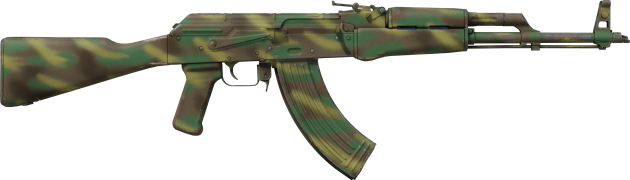 Preview image 2 of AK-47 | Spray jungle (Testée sur le terrain)