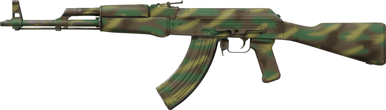 Preview image 1 of AK-47 | Spray jungle (Testée sur le terrain)